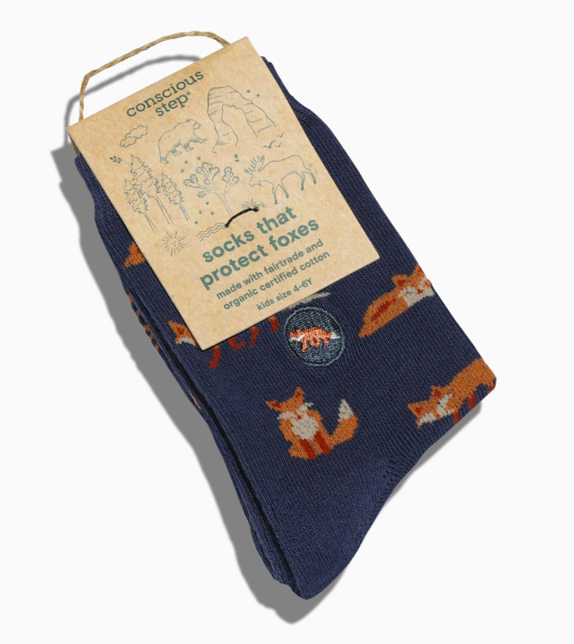 Conscious Step - Socks that Save Foxes - Youth