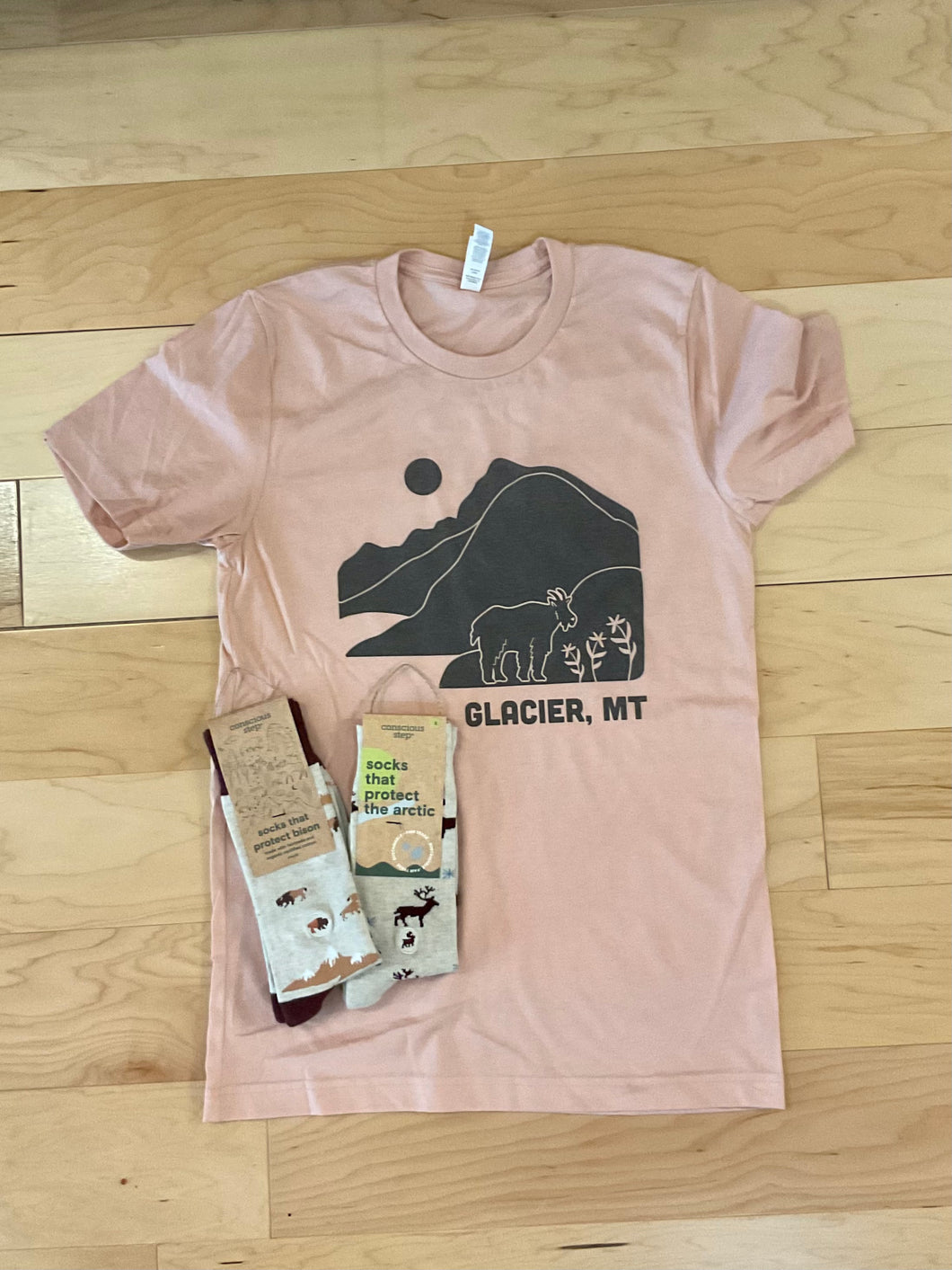 Glacier national park tee shirt