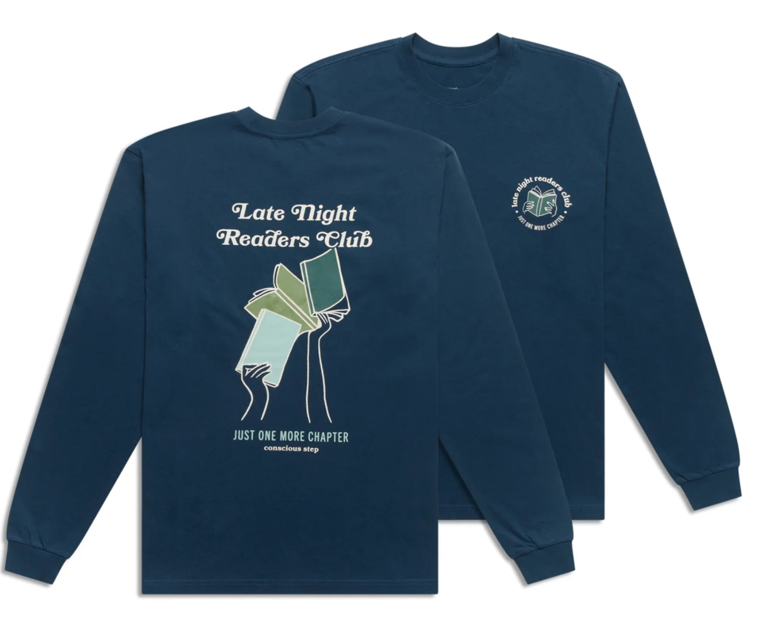 Conscious Step long sleeve tee shirt