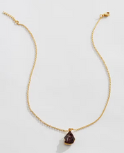 Load image into Gallery viewer, Gold and Stone Pendant Necklace
