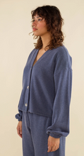 Load image into Gallery viewer, NLT - Griffith Boxy Mid Length Vintage Deadstock Fleece Cardigan
