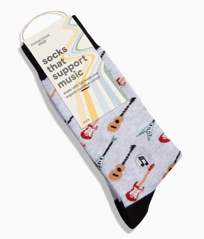 Conscious Step - Socks that Support Music