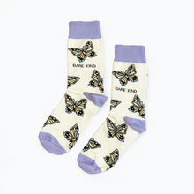 Bare kind bamboo butterfly socks