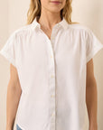 PACT - All Day Poplin Shirred Shirt