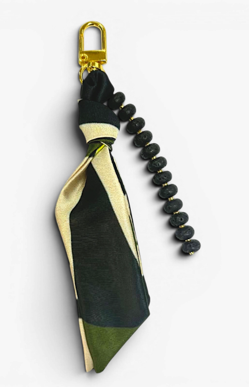 Ethic Goods - Mod Daisy &amp; Gemstone Bag Charm