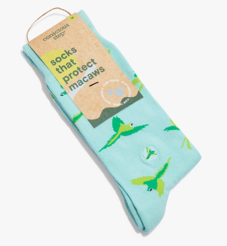 Conscious Step - Socks that Save Macaws
