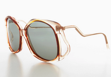 Load image into Gallery viewer, Sunglass Museum - Oversized Polarized 80&#39;s Vintage Sunglass
