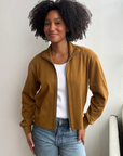Elegantees - Shelly Heavy-Knit Jacket