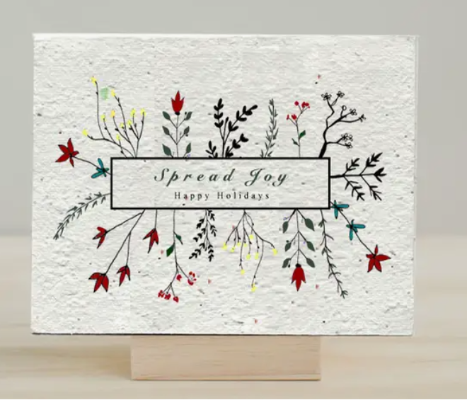 Spread Joy - Plantable Greeting Cards