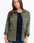 1822 Denim- Green Utility jacket