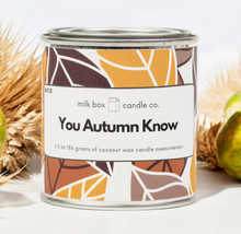 Load image into Gallery viewer, Milk Box - Coconut Wax Candle - Fall
