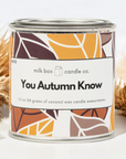 Milk Box - Coconut Wax Candle - Fall