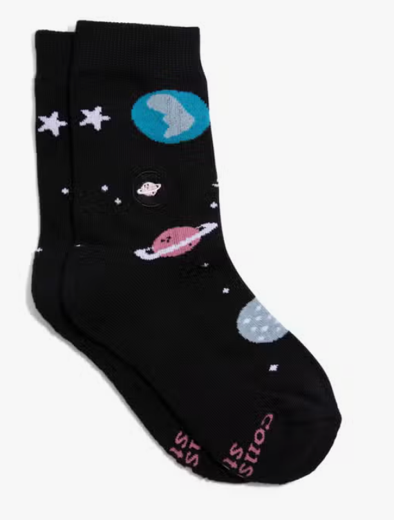 Conscious Step - Socks that Support Space Exploration - Youth:7Y-10Y