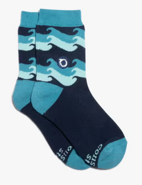 Conscious Step - Socks that Protect Oceans - Youth:7Y-10Y