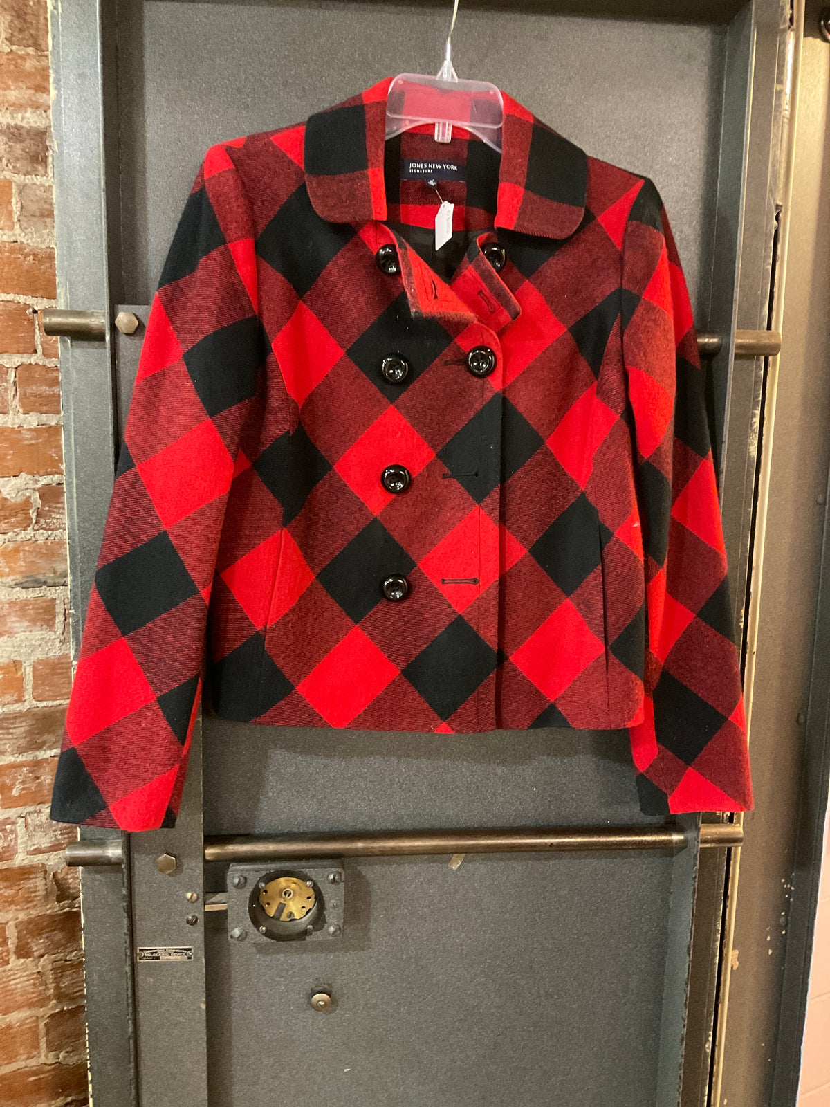 BUFFALO PLAID JONES NEW YORK JACKET 8