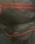 {{ClientCode}} RED COLE HAAN TOTE PURSE