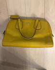 {{ClientCode}} MUSTARD COACH SATCHEL