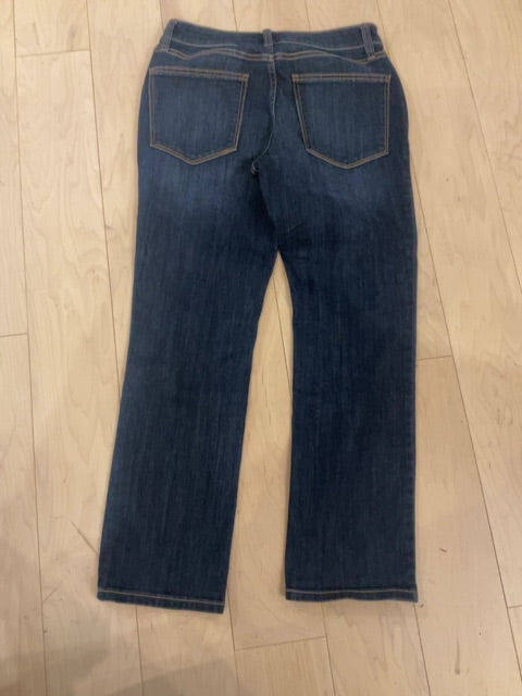DARK DENIM ST JOHNS BAY Straight leg jeans 6P