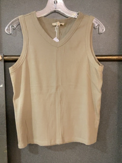 SAGE GREEN MADEWELL TANK TOP M