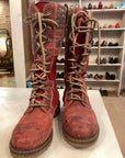 {{ClientCode}} RED BOS & CO BOOTS, 38