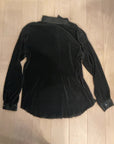 {{ClientCode}} BLACK SHE & SKY BUTTON DOWN LONG SLEEVE, L