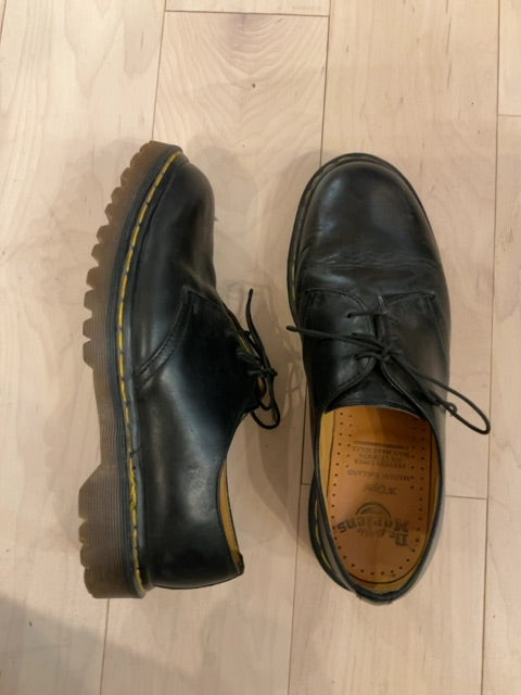 BLACK Dr martens OXFORDS Men’s 7