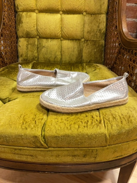 SILVER BRASH SHOE 7