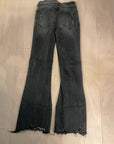 {{ClientCode}} BLACK RISEN JEANS, 25