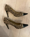 LEOPARD/BLACK APT 9 HEELS 9
