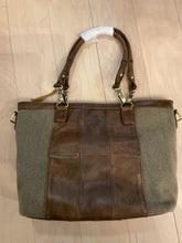 Load image into Gallery viewer, {{ClientCode}} BROWN ARAN WOOLLEN MILLS PURSE
