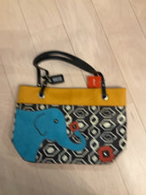 Load image into Gallery viewer, {{ClientCode}} BRN/TEAL RELIC PURSE
