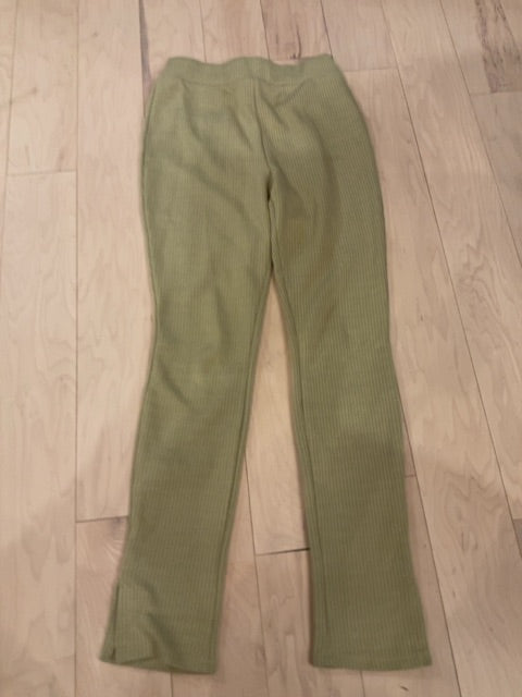 TAN WEWOREWHAT RIBBED PANTS M