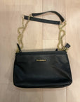 {{ClientCode}} BLACK ENZO ANGIOLINI SHOULDER BAG