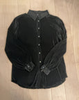 {{ClientCode}} BLACK SHE & SKY BUTTON DOWN LONG SLEEVE, L