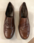 {{ClientCode}} BROWN CLARKS SHOE, 9