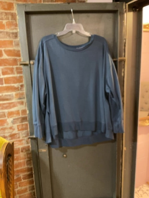 NAVY JONES NEW YORK LONG SLEEVE SHIRT 3X