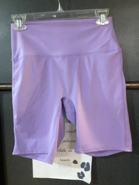 PURPLE ZENANA BIKE SHORTS L