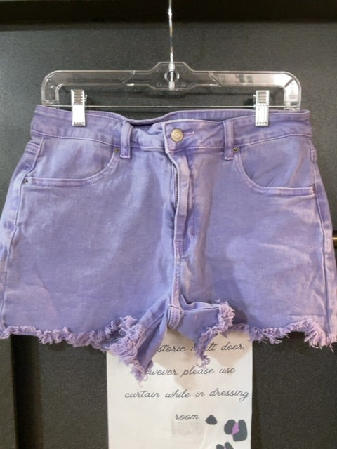 PURPLE ZENANA SHORTS L