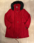 {{ClientCode}} red FLEET STREET LTD HOODED COAT, S