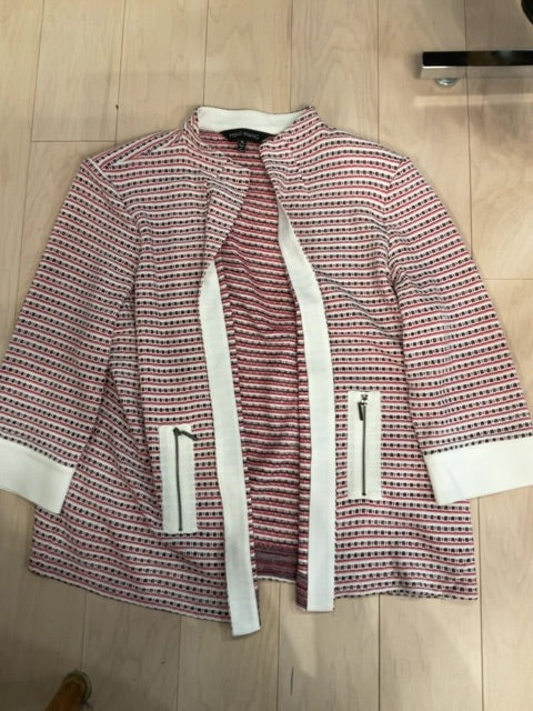 {{ClientCode}} RED/BLACK MING WANG JACKET, XL