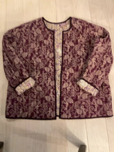 Load image into Gallery viewer, {{ClientCode}} BRN REVERSIBLE J JILL QUILTED JACKET, XL
