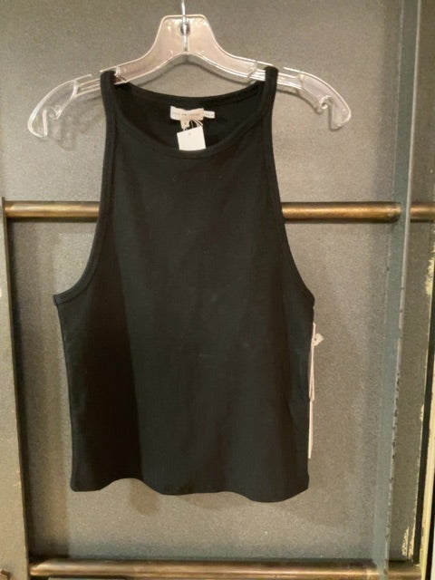 BLACK GOOD AMERICAN TANK TOP XL
