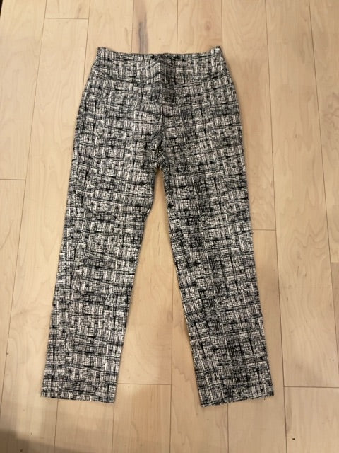 BLK/WHT ZAC &amp; RACHEL PANTS 8