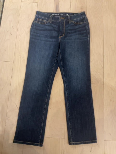 DARK DENIM ST JOHNS BAY Straight leg jeans 6P