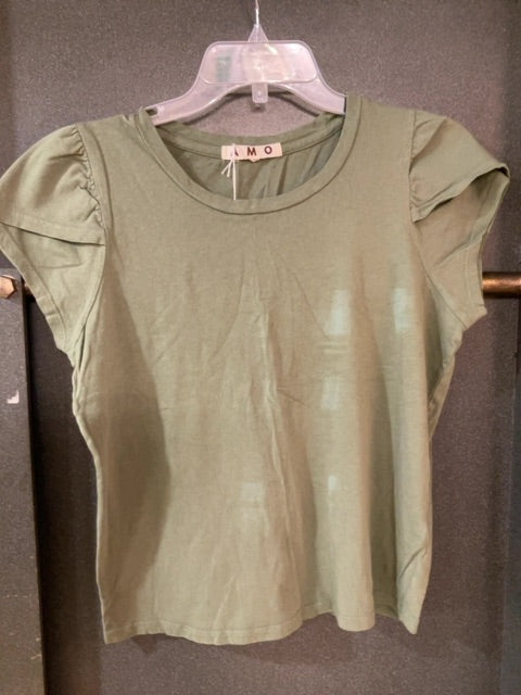 DARK GREEN AMO TEE SHIRT L