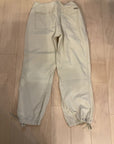 {{ClientCode}} CREAM Calvin Klein DRAWSTRING PANTS, 6