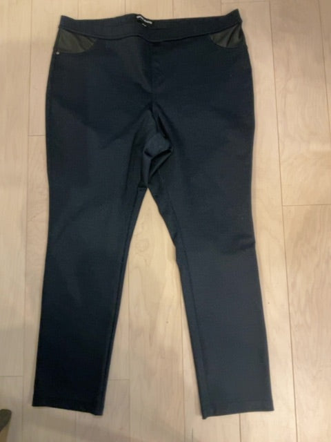 BLACK DKNY JEANS PANTS XXL