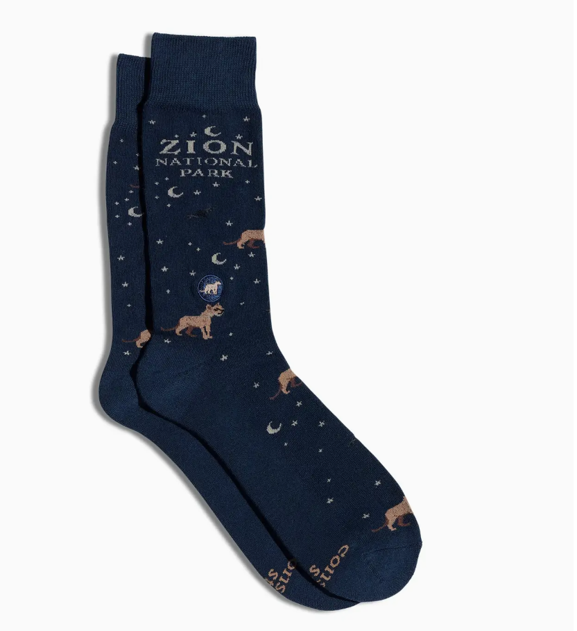 Conscious Step - Socks that Protect Wildlife - Zion National Park