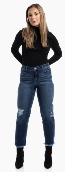1822 Denim - 28&quot; Repreve Fabric Girlfriend Ankle in Talia (2-20W)