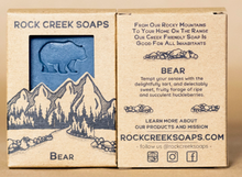 Load image into Gallery viewer, Rock Creek Soaps - Bear - Vegan Bar Soap
